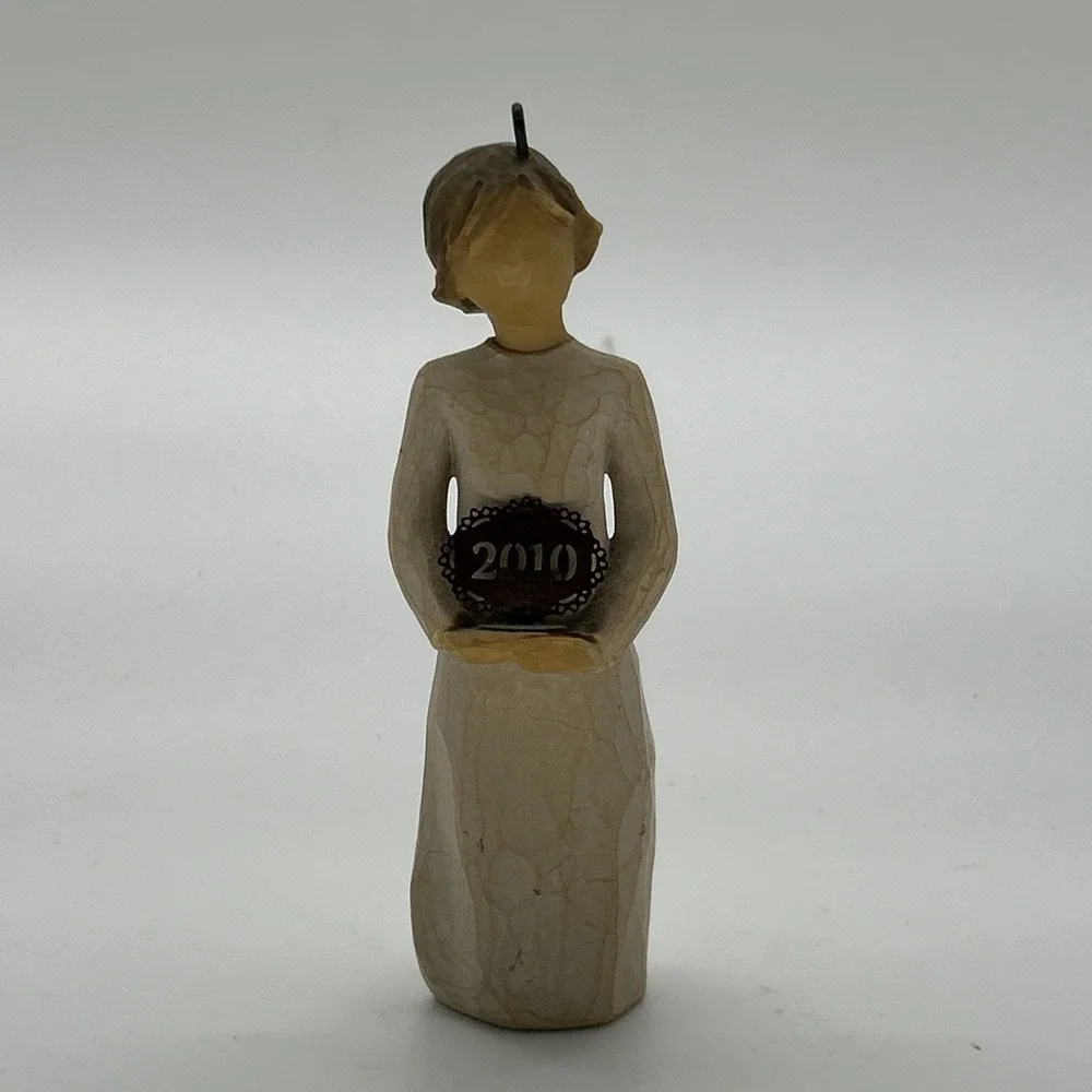 Willow Tree 2010 Susan Lordi Resin Original Tall Ornament Missing String
